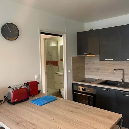 Renove 2 Pieces, Proche Plage, Parking Gratuit - Fr-1-712-69 公寓 滨海维莱